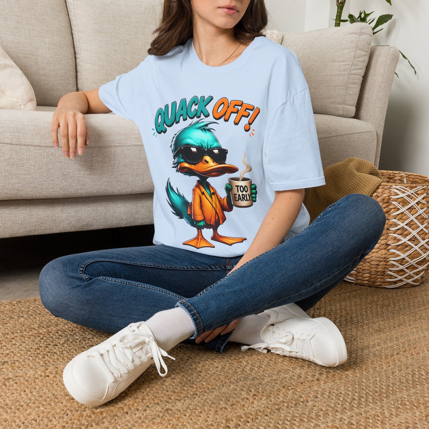 Quack Off (Too Early) Adult T-shirt