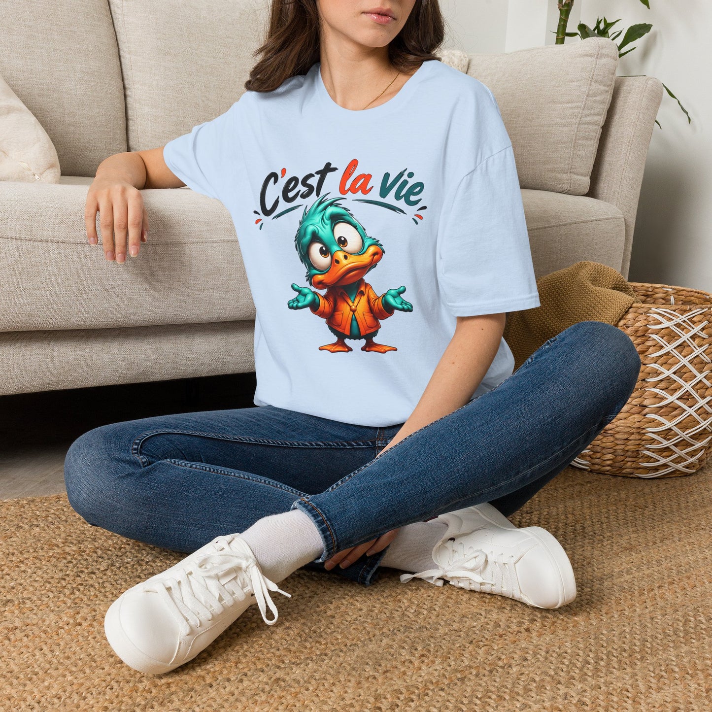 C'est La Vie (Duck) Adult T-shirt