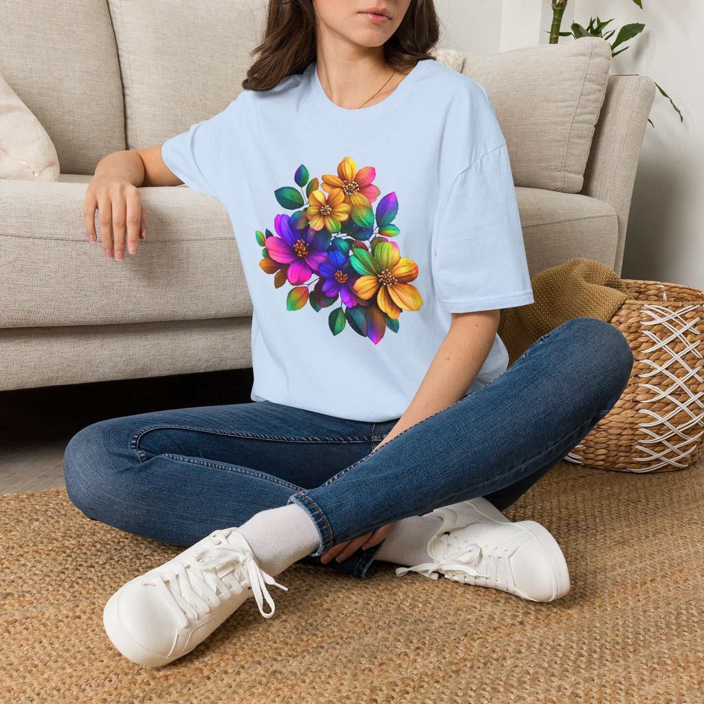 Burst of Bloom Adult T-shirt