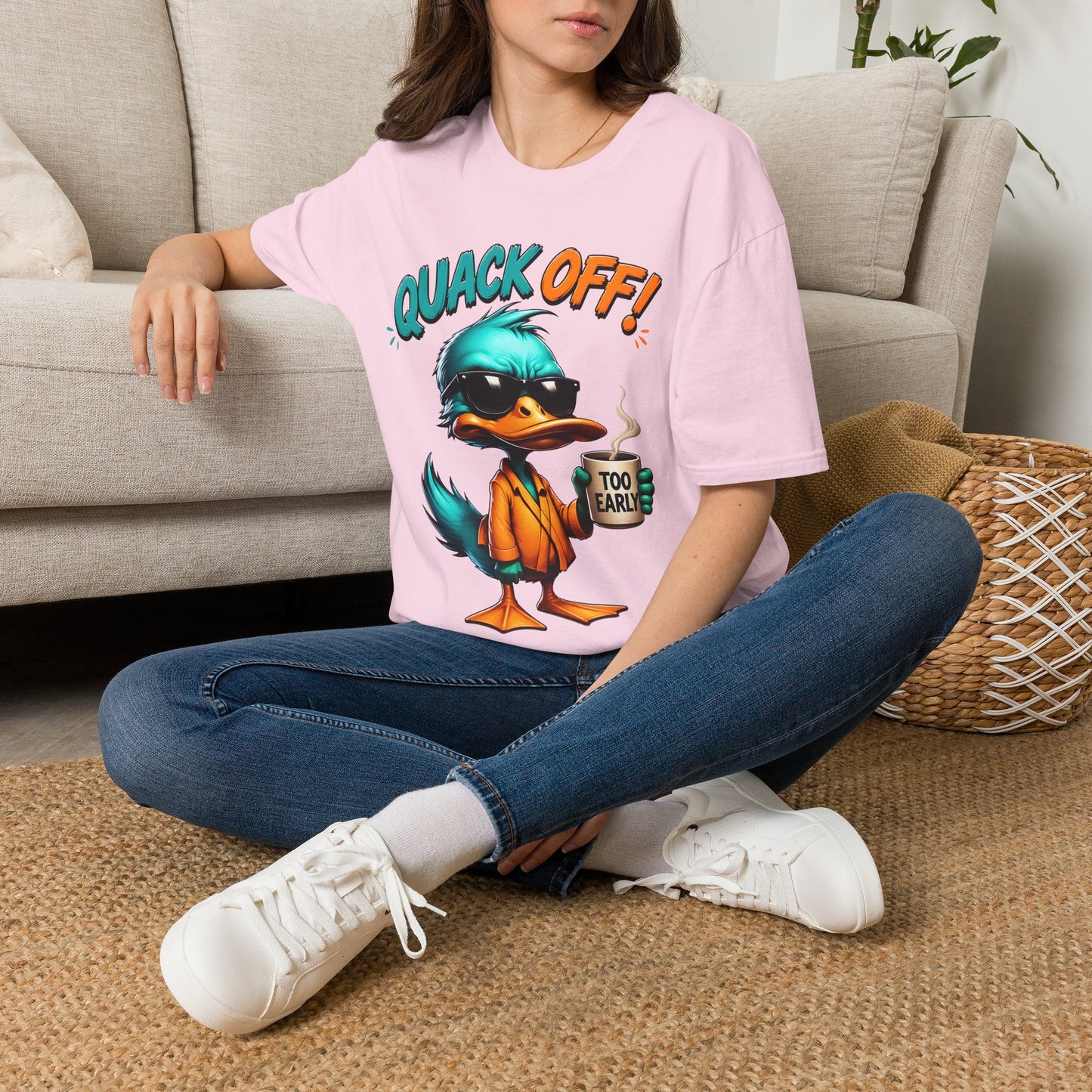 Quack Off (Too Early) Adult T-shirt