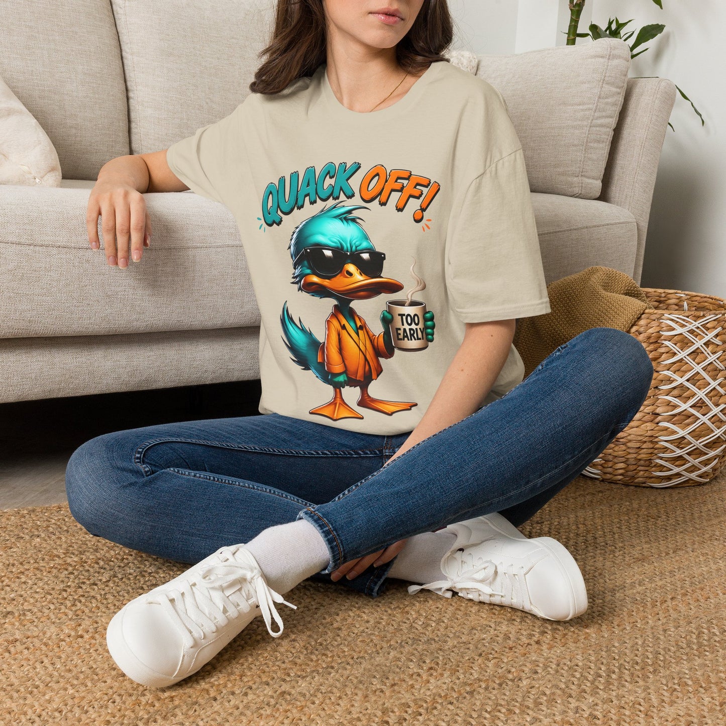 Quack Off (Too Early) Adult T-shirt