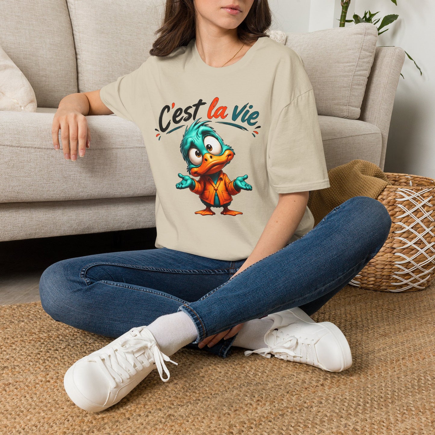 C'est La Vie (Duck) Adult T-shirt