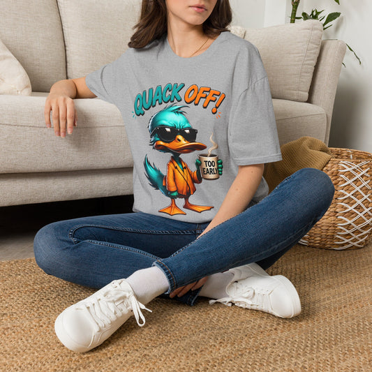 Quack Off (Too Early) Adult T-shirt