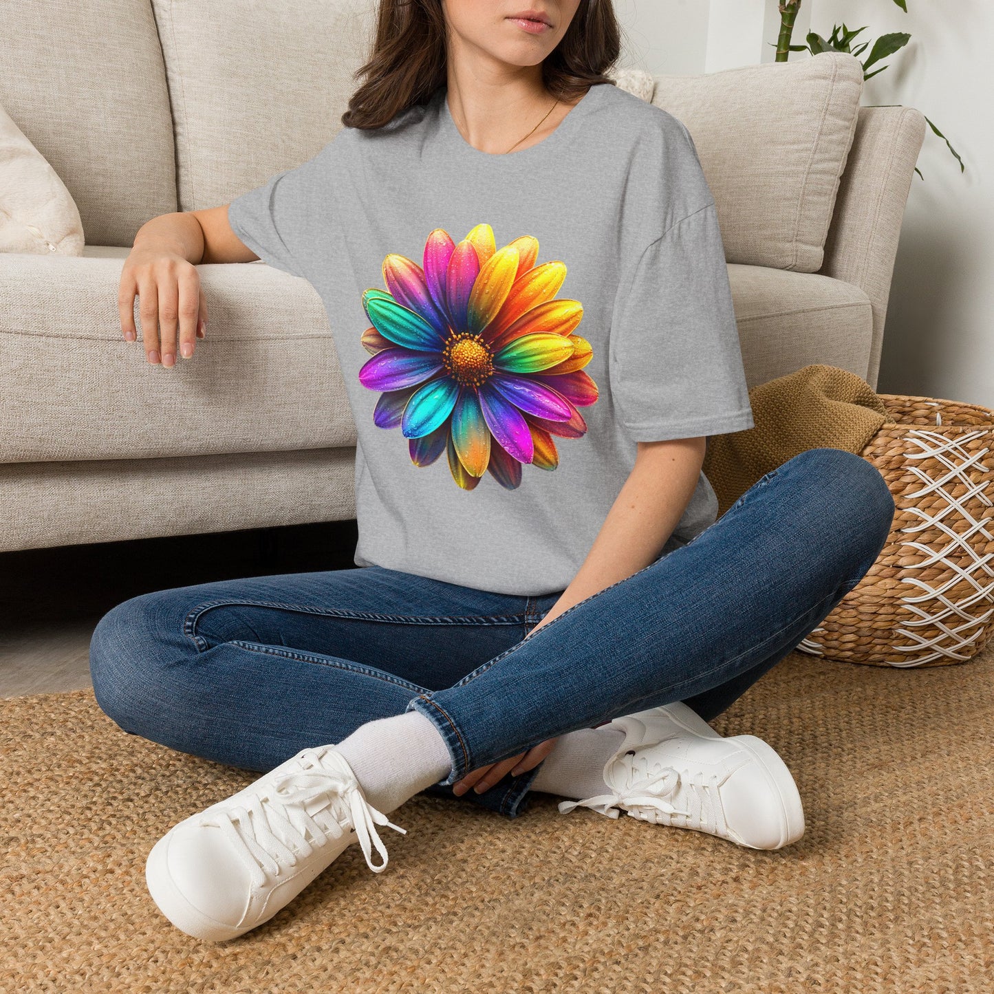 Spectrum Petals Adult T-shirt