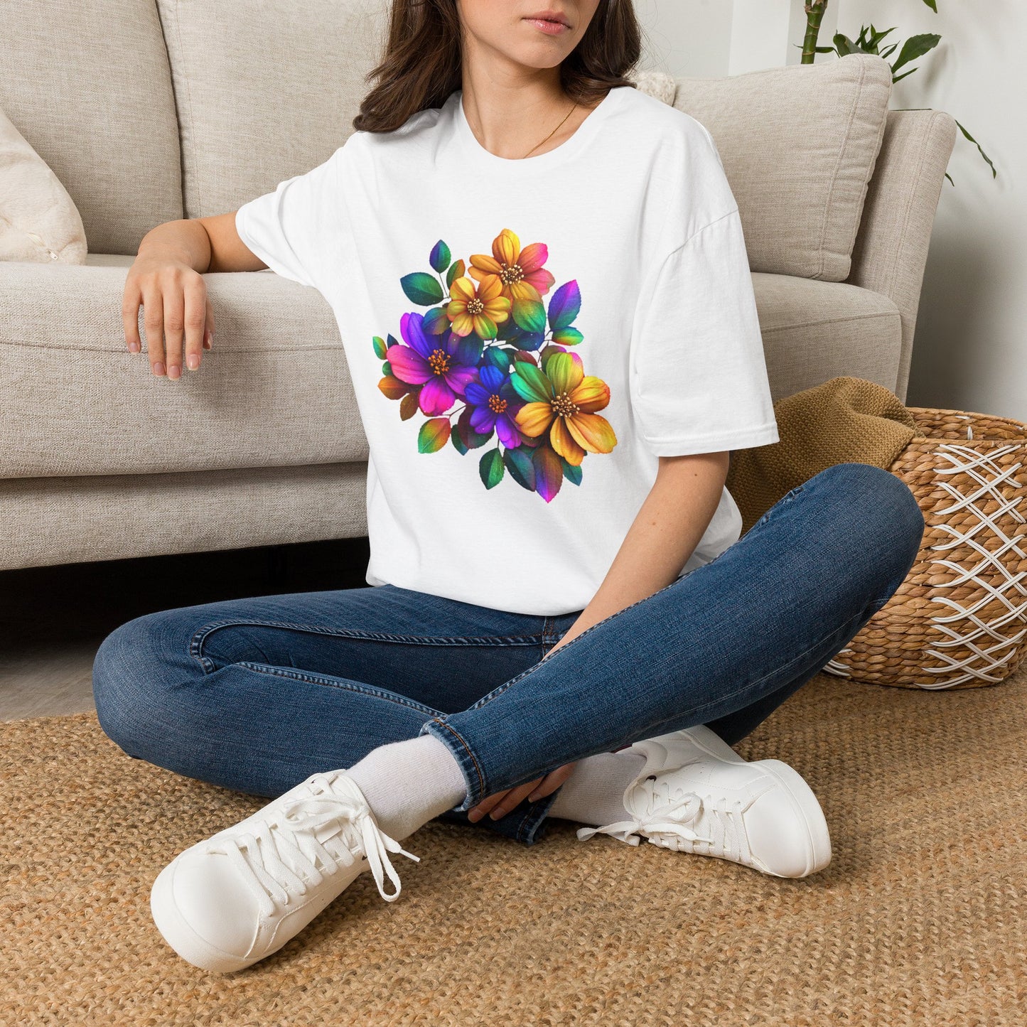 Burst of Bloom Adult T-shirt