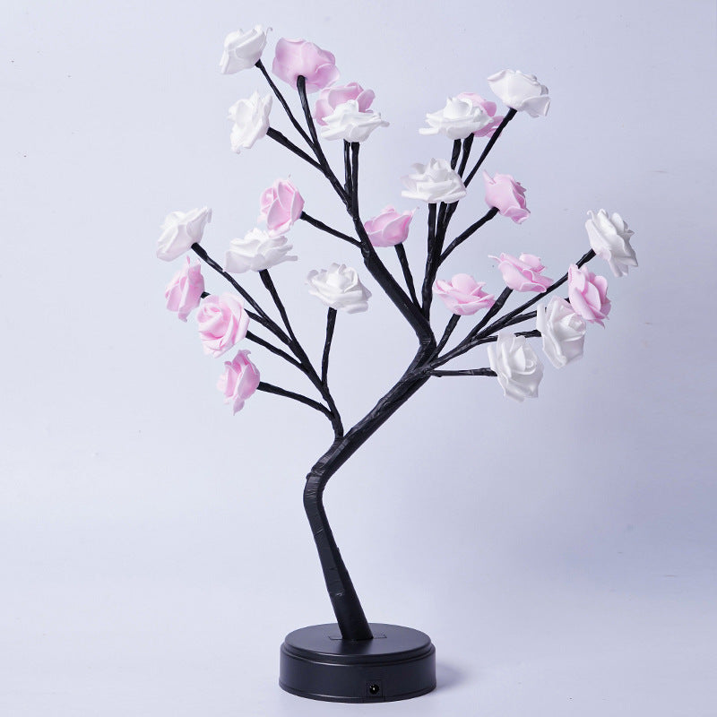 Flower Tree Rose Lamp USP Operated