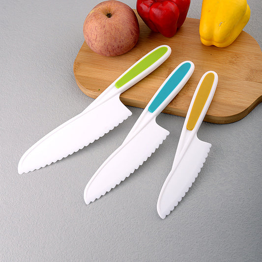 Children's Plastic Knife Montessori Cake Knife Fruit Knife