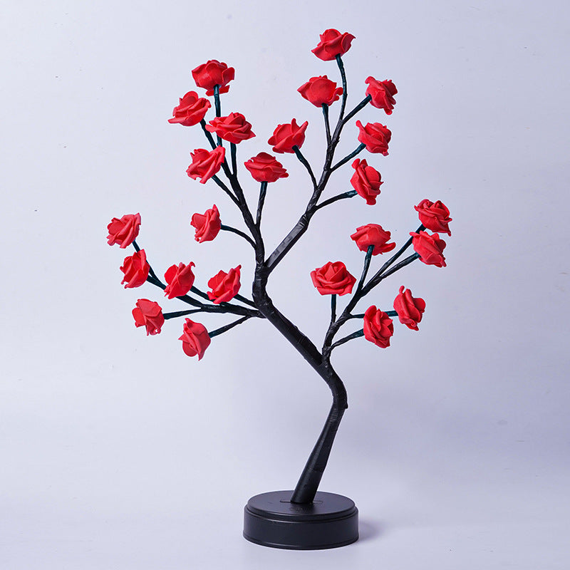 Flower Tree Rose Lamp USP Operated