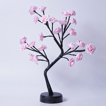 Flower Tree Rose Lamp USP Operated