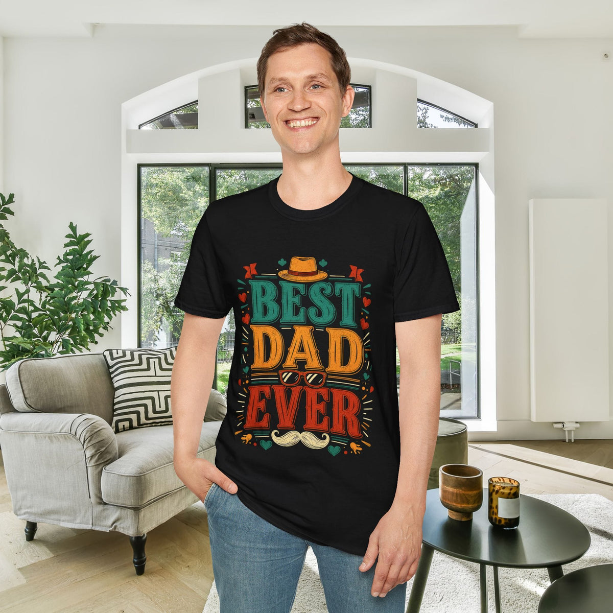 Best Dad Ever Adult T-shirt