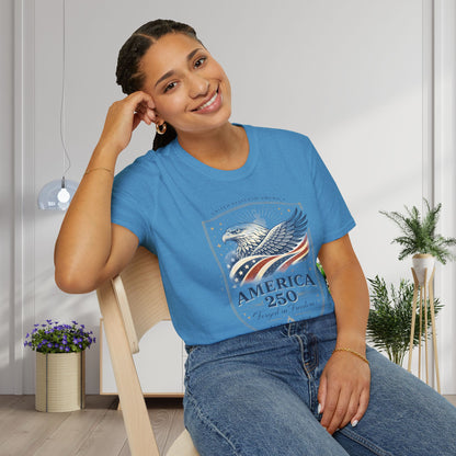 America 250 Forged in Freedom 1776-2026 Adult T-shirt