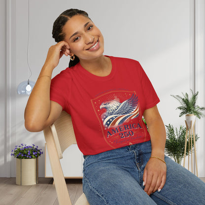 America 250 Forged in Freedom 1776-2026 Adult T-shirt