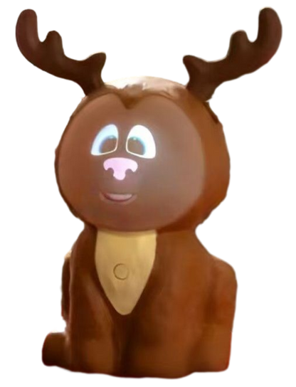 Animated Talking Christmas Figures – Snowman, Santa, or Reindeer with Animated Face