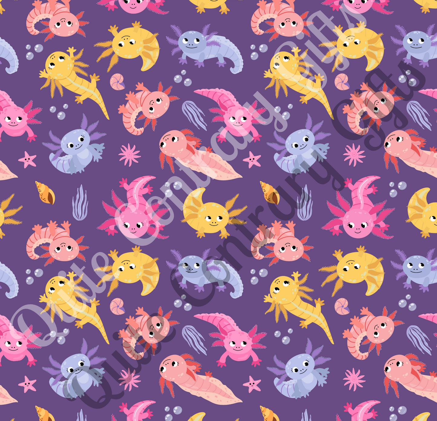 Axolotl Adventures Duvet Bedding Set