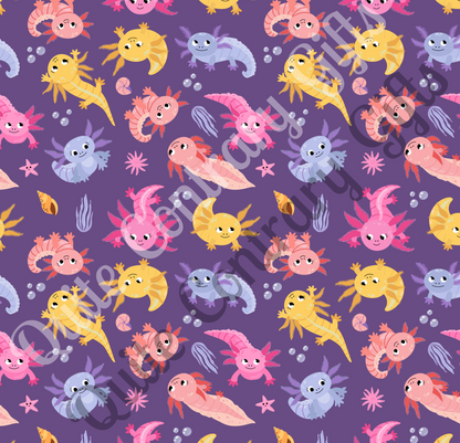Axolotl Adventures Duvet Bedding Set