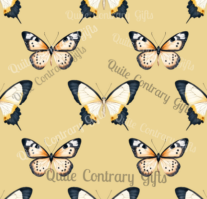 Golden Flutter Basic Bedding Set