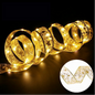 Double Layer Gold/Silver LED String Light Ribbon