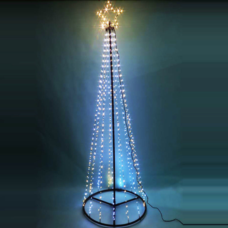 Remote Controlled LED Christmas Tree 12 Light Combinations