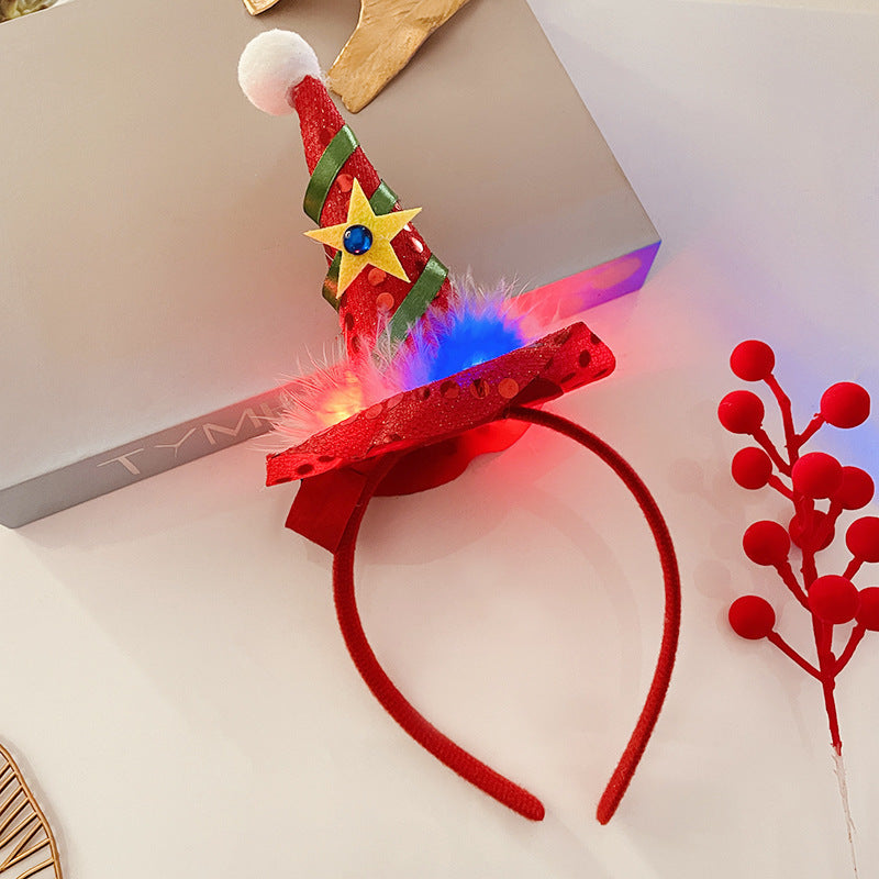 Christmas Light-Up Headband