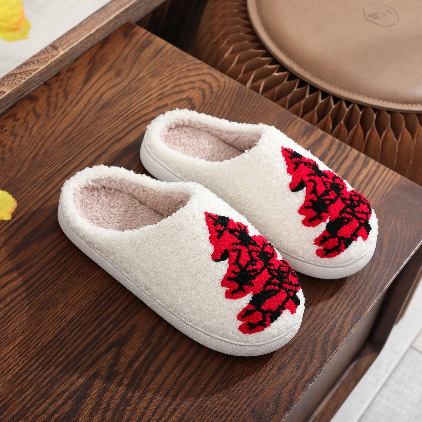 Christmas Tree Non-Slip House Slippers