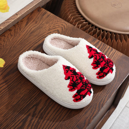 Christmas Tree Non-Slip House Slippers