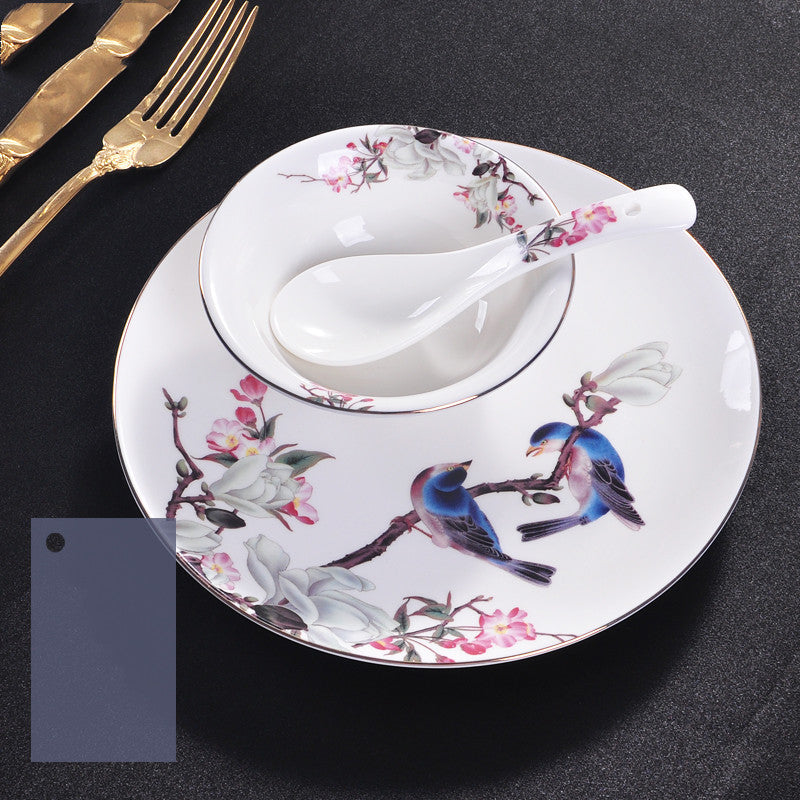 Bone China Ceramic Dinnerware Set
