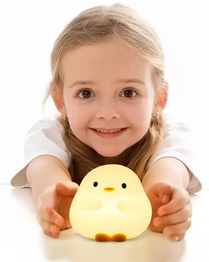 Adorable Soft Silicone Duck Nightlight