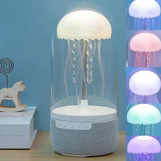 Colorful Jellyfish Bluetooth Speaker Lamp