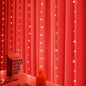 LED Multi-Color Curtain Lights w/Remote Control