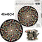 Artistic Round Puzzle Collection – Colorful 500 Piece Designs