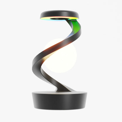 Rotating Moon Lamp w/ Phone Wireless Charger