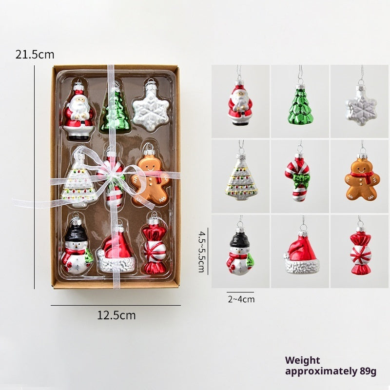 Glass Christmas Ornament Collection – Assorted Holiday Designs