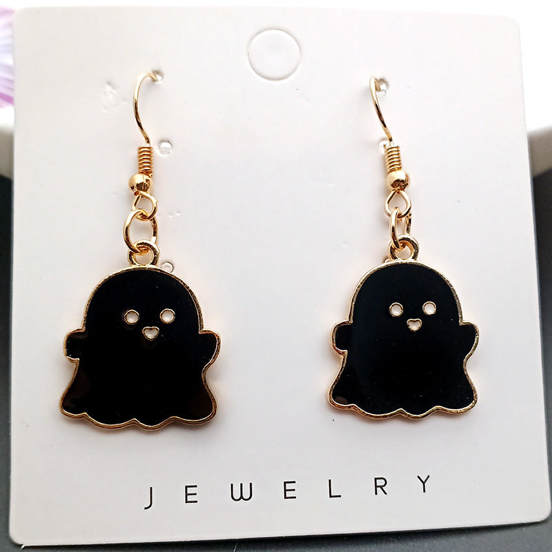 Adorable Dangling Ghost Earrings