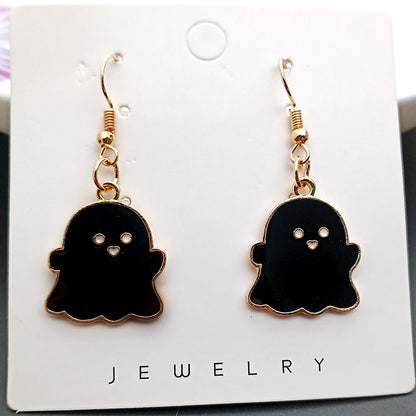 Adorable Dangling Ghost Earrings