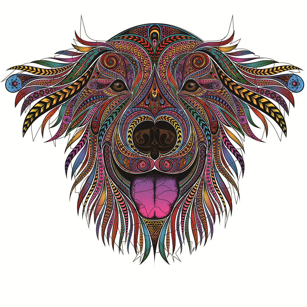 Vibrant Wooden Puzzle Collection