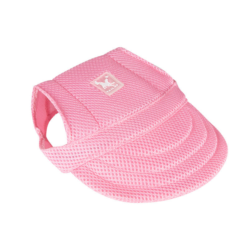 Adjustable Pet Baseball Cap – Cute Sun Hat for Dogs & Cats