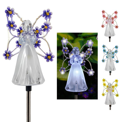 Beautiful Solar Angel Garden Lights