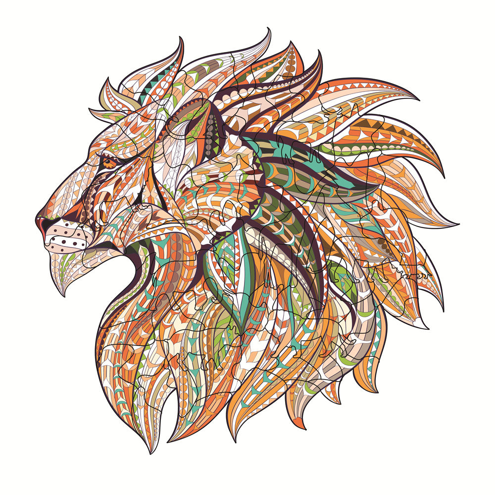 Vibrant Wooden Puzzle Collection