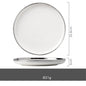 Signature Gold & Silver Trim Dinnerware Set