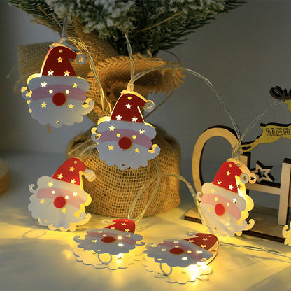 Santa Claus Elk Snowman Christmas LED String Light