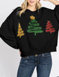 Women's Christmas Tree Casual Pullover Sweatshirt