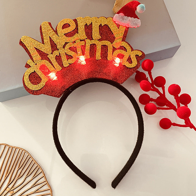 Christmas Light-Up Headband