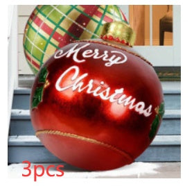 Various Christmas Ornament Inflatable Ball Outdoor PVC 24"(60cm)