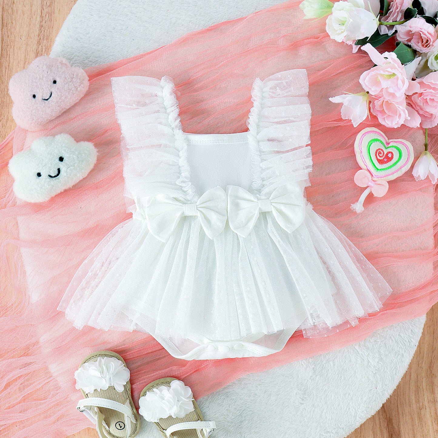 Tulle Skirt Princess Baby Dress