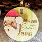 Countdown 3D Christmas Ornaments