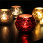 Sparkling Mosaic Tealight Votive Candle Holders