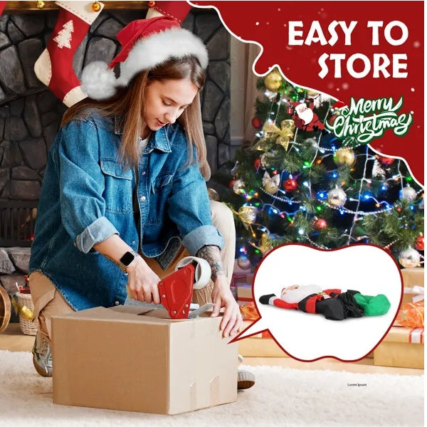 Santa Claus With Large Gift Bag 6 FT LED Inflatable