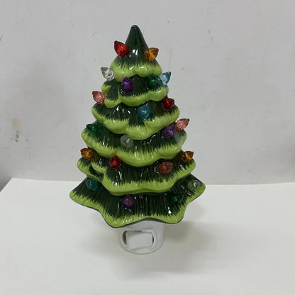 Ceramic Christmas Tree Night Lights
