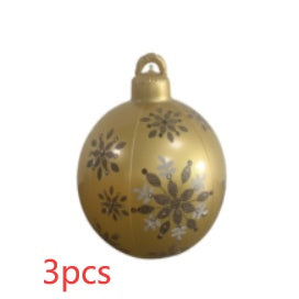 Various Christmas Ornament Inflatable Ball Outdoor PVC 24"(60cm)