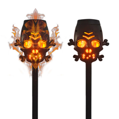 Solar Skull Simulation Flame Outdoor Lamp